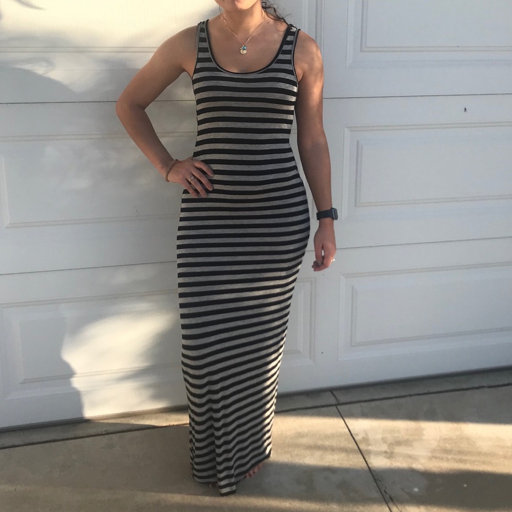 Striped Maxi Dress